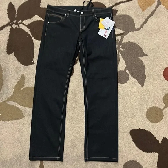 NWT Athleta Frontier jeans Blue Denim Plus size 16 - Picture 2 of 10